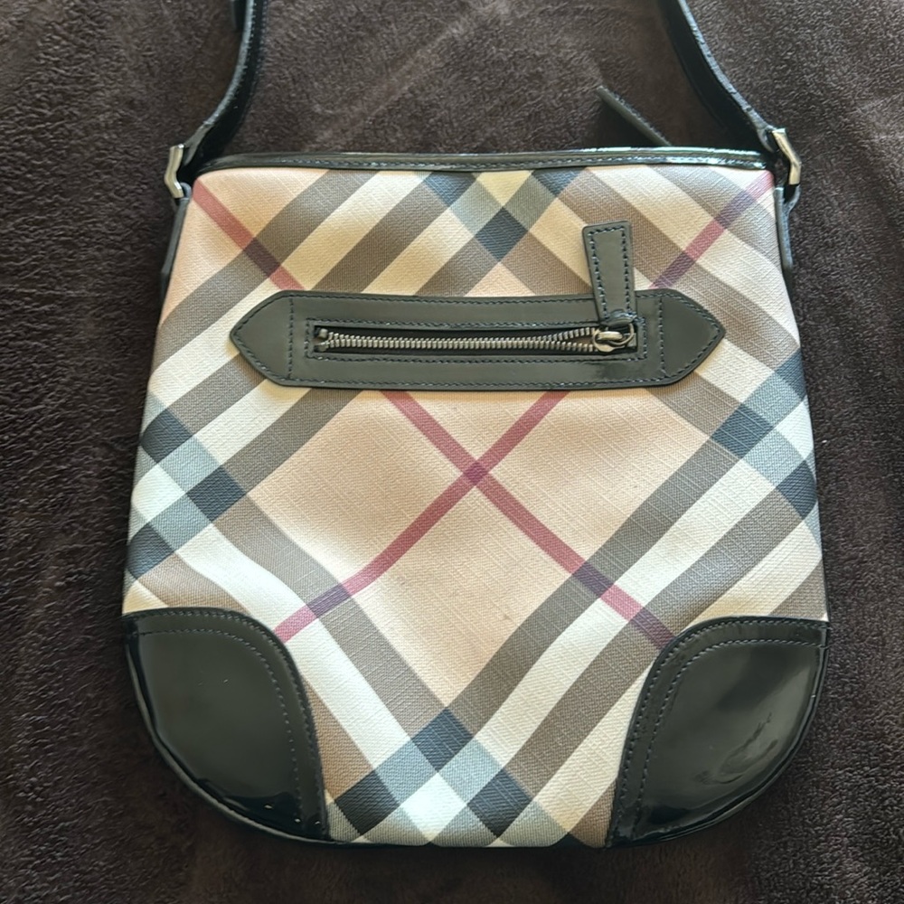 Burberry Nova check crossbody bag